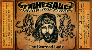 the bearded lady stache sauce e-liquide